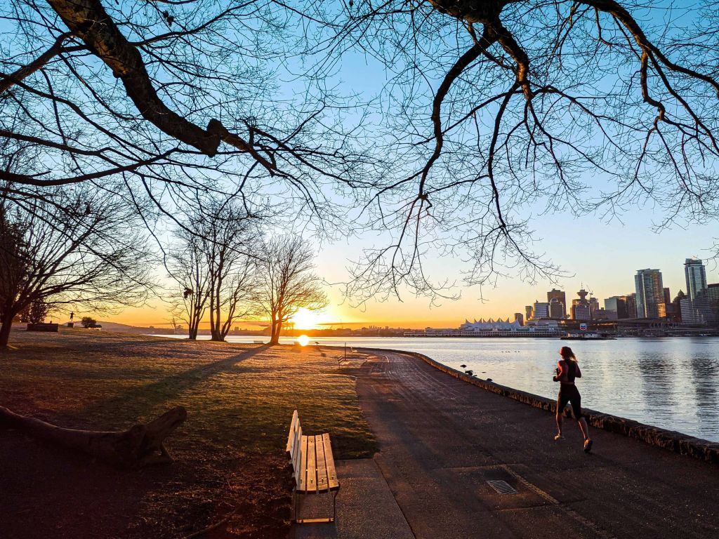 park jogging