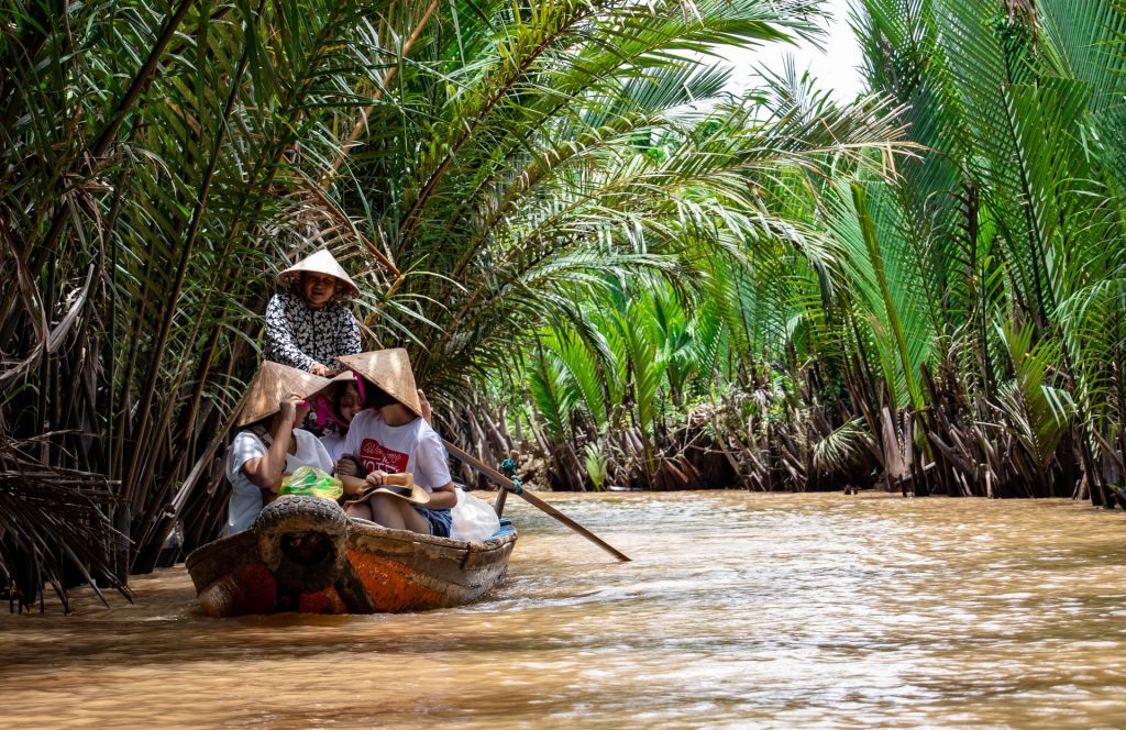 Mekong River, Krâchéh, Kratie, Cambodia