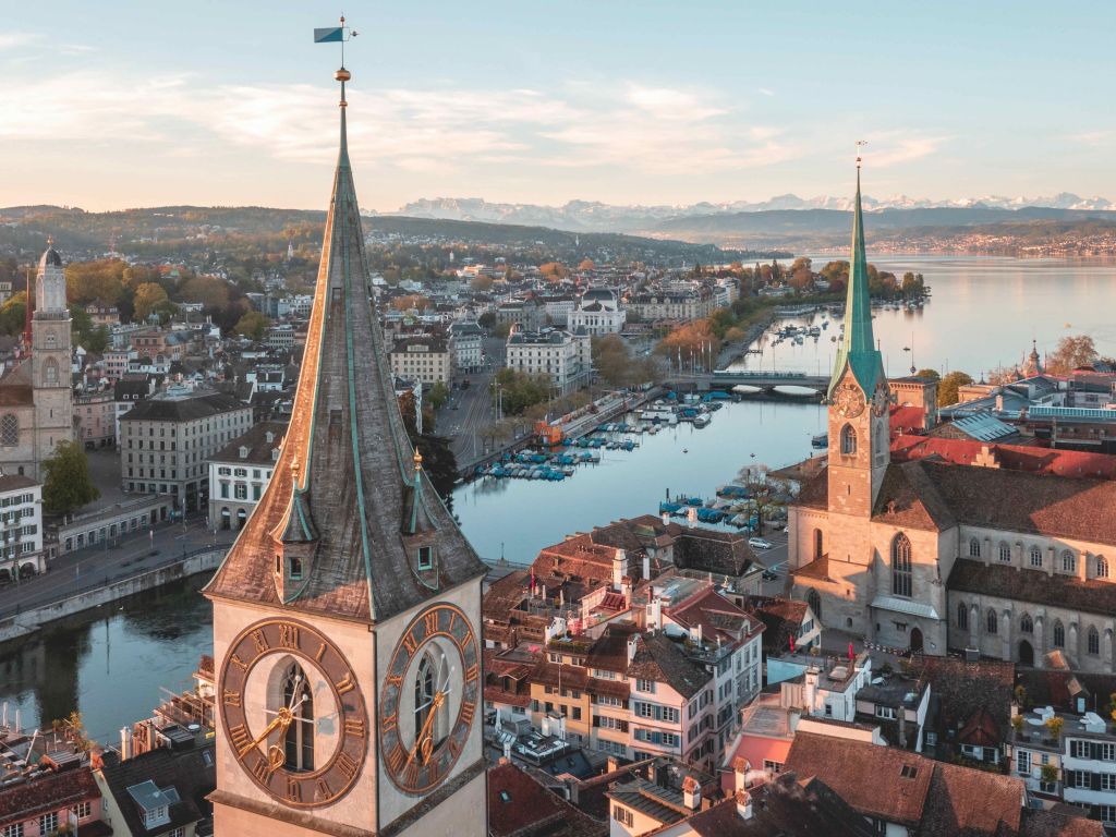 Zurich lake holiday