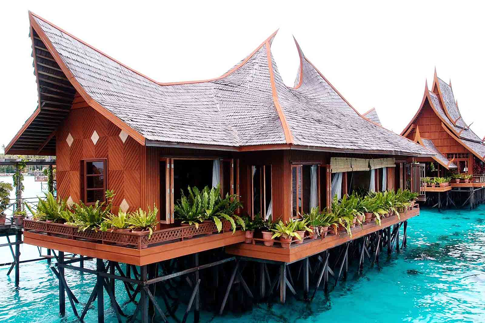 Mabul Island water bungalow