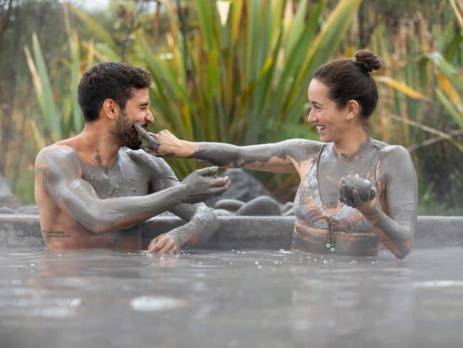 New Zealand Mud Things to do in New Zealand: Soak in a natural mud pond