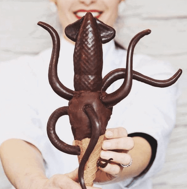 New Zealand Squid Icecream Things to do in New Zealand: Eat squid ice cream