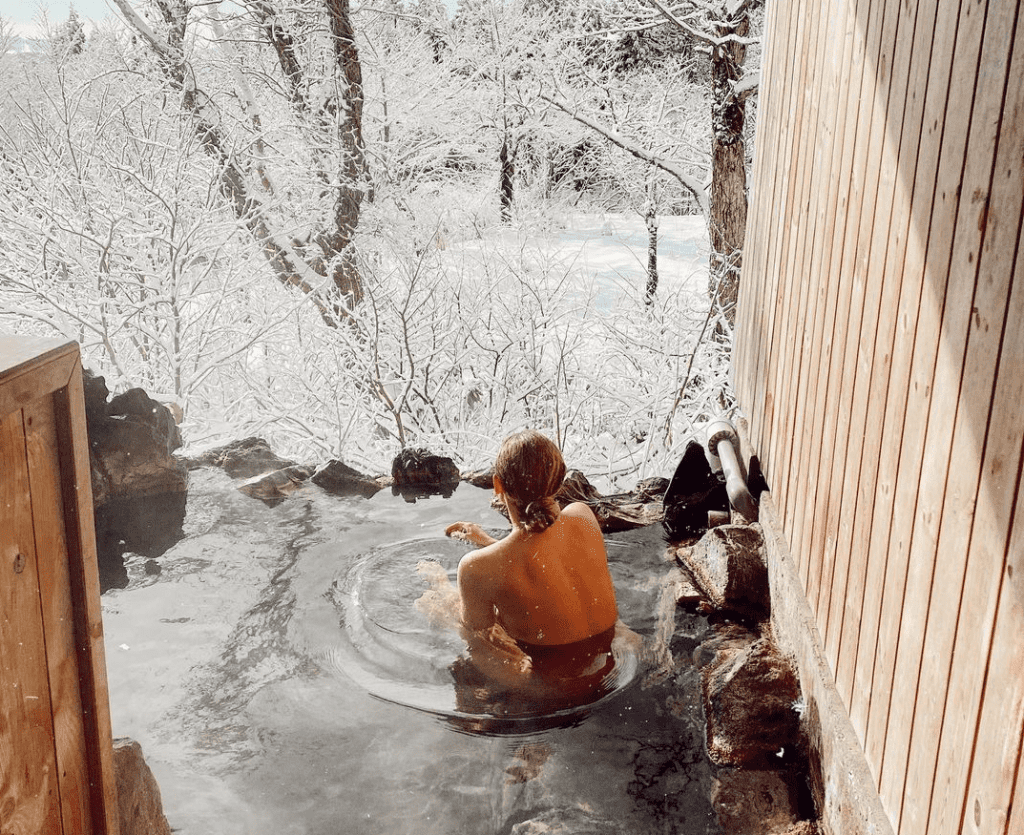 Onsen Japan Japan in Winter