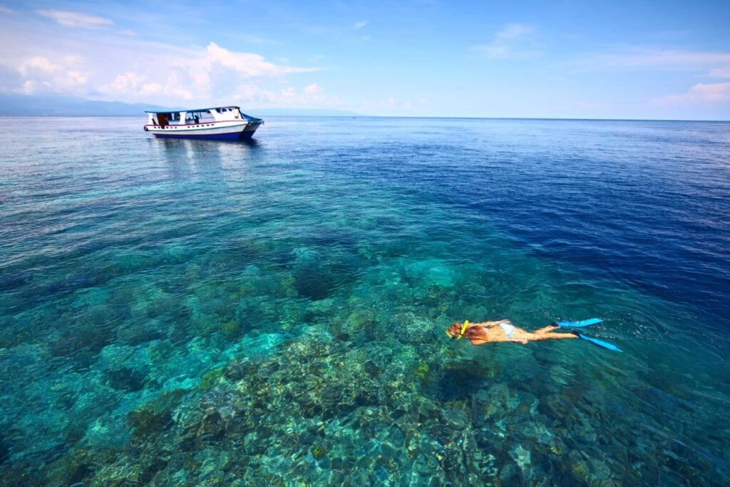 Mabul Island snorkelling