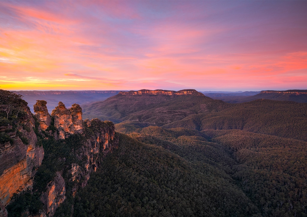 The Three Sisters, Blue Mountains, Sydney, New South Wales