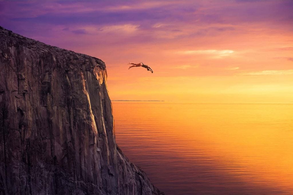 cliff jumping cliff-jumping