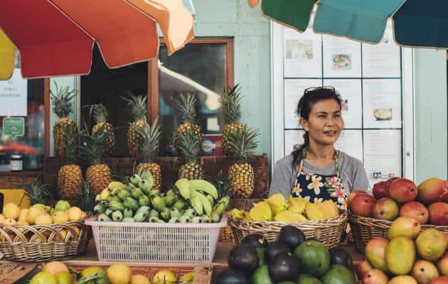 local farmers market