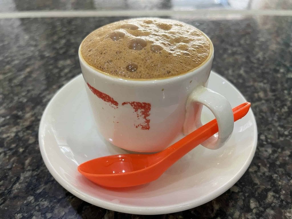 ipoh white coffee hot ipoh white coffee