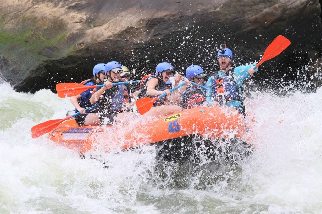 Water rafting