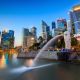 Merlion Fountain, Singapore