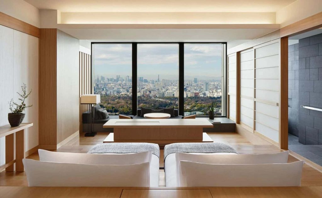 Aman Tokyo spacious suites