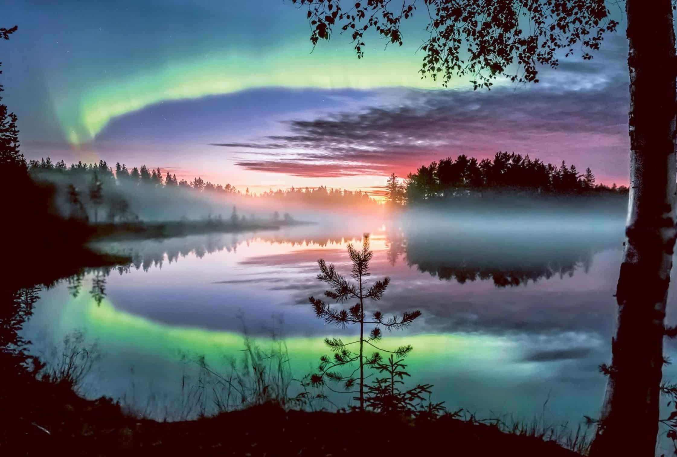 Ivalo, Finland is one of the best places to see the northern lights