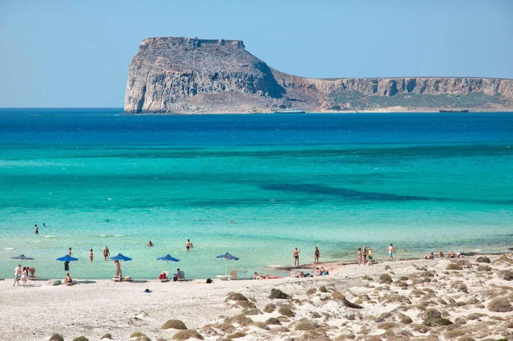 Greece Balos Crete Balos lagoon