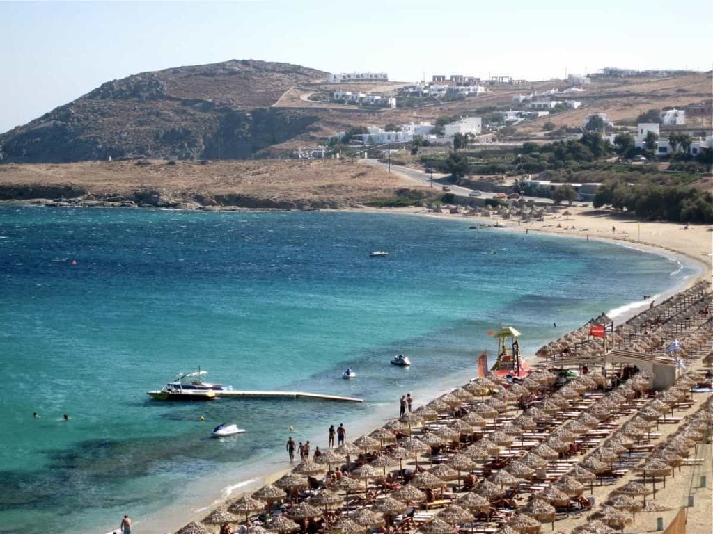 Paradise Beach Mykonos Greece Paradise beach