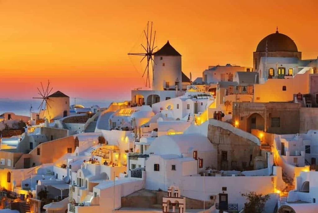 Windmills in Greece