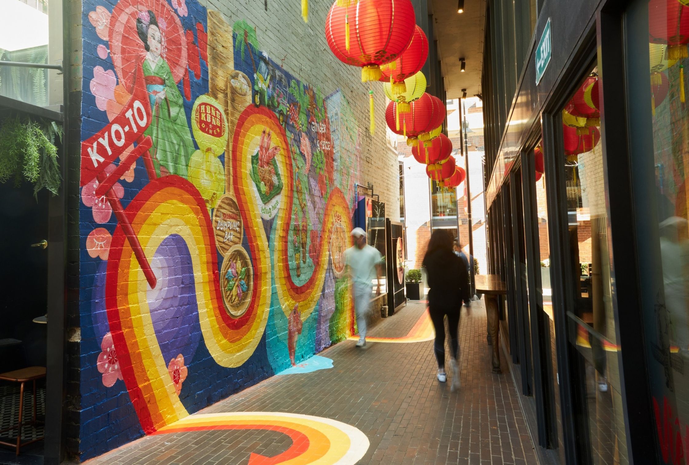 The best street art in Sydney: Spice Alley