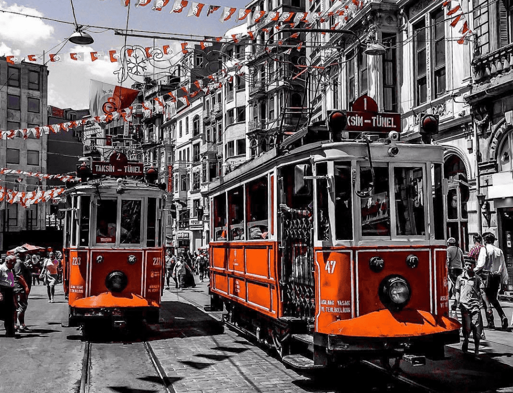 Istiklal Street trams