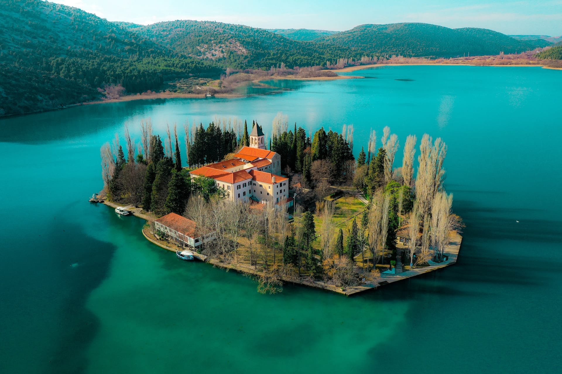 Visovac Krka Croatia balkan Visovac-Krka-Croatia-balkan