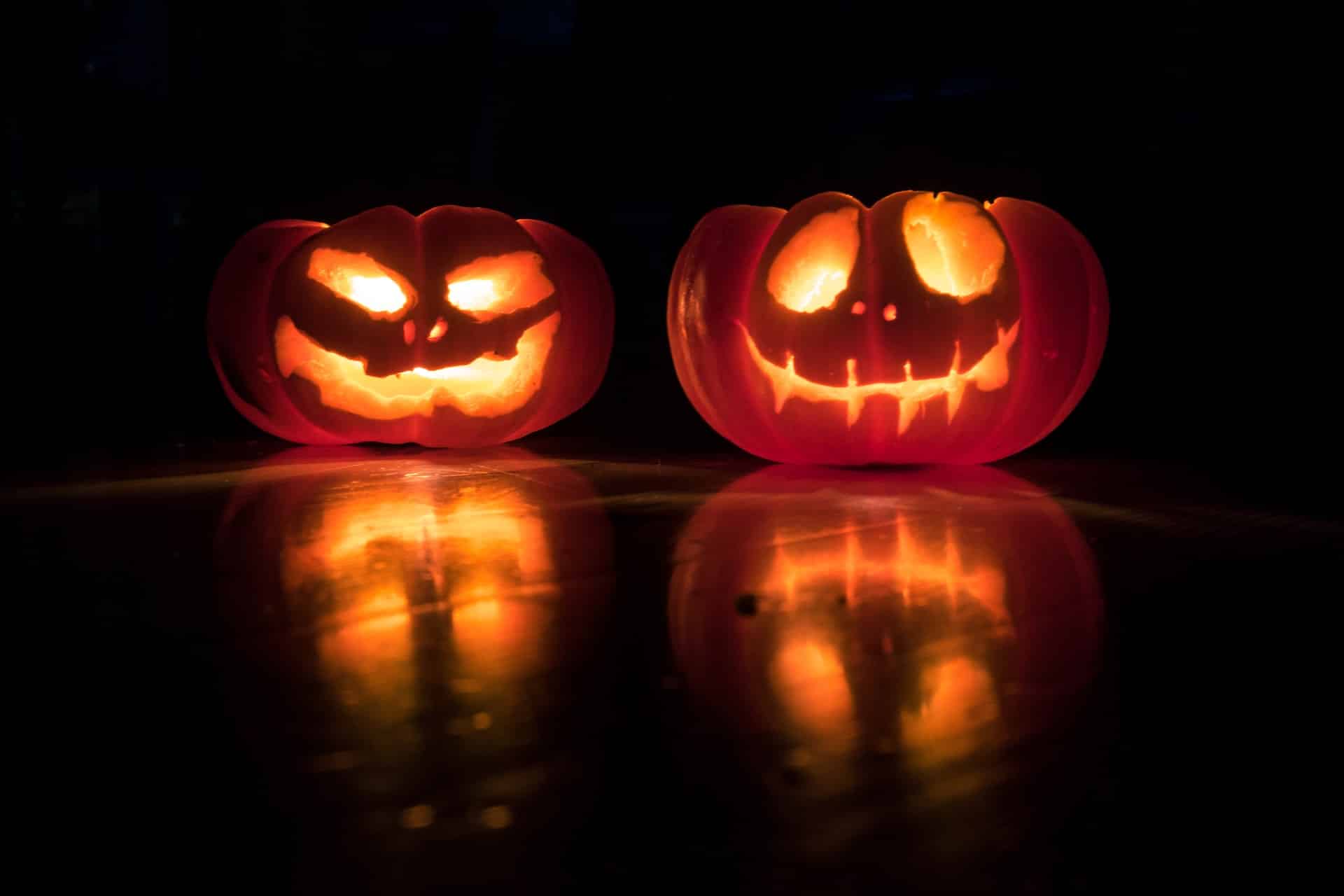 creepy pumpkin halloween