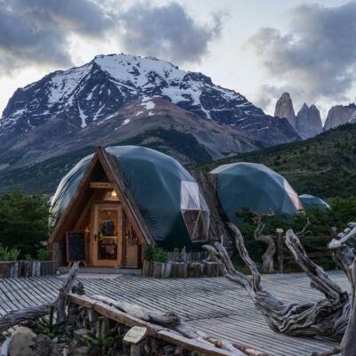 glamping chalets mountains