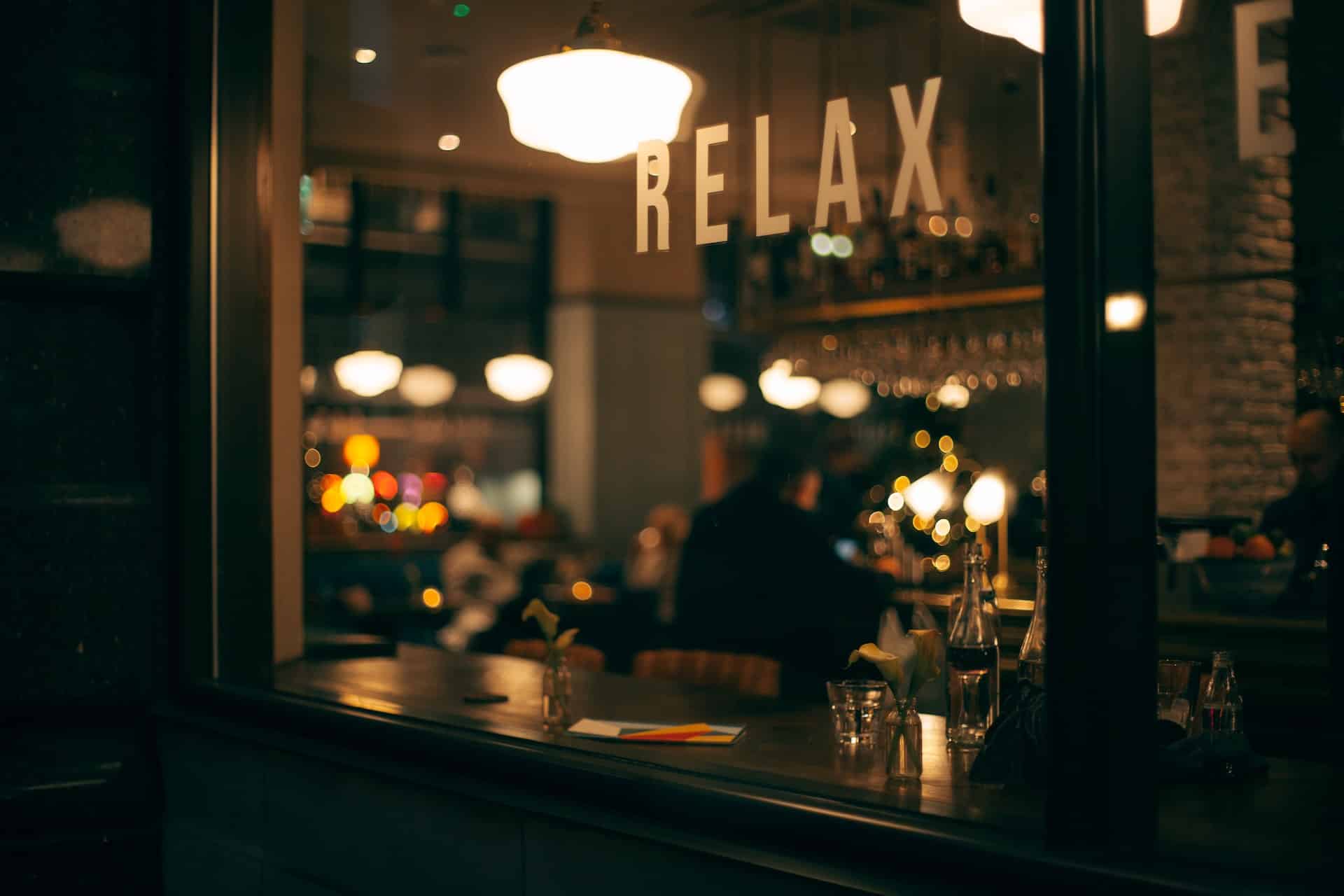 relax restaurant london