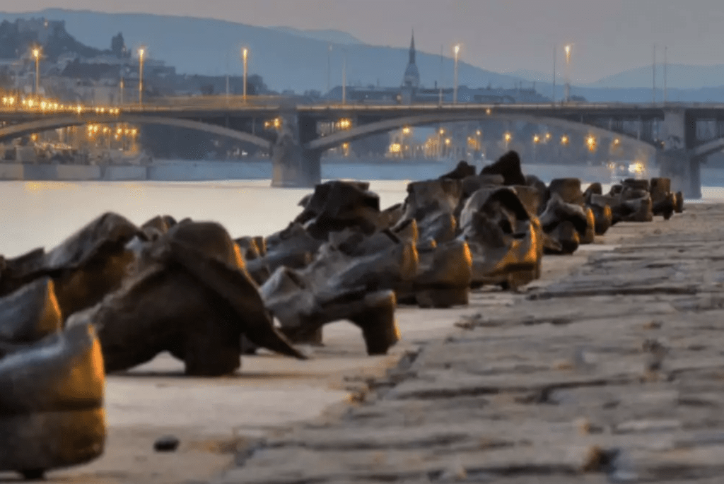 Shoes Danube Promenade budapest