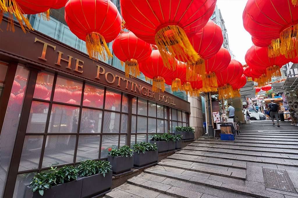 hong kong the pottinger hotel