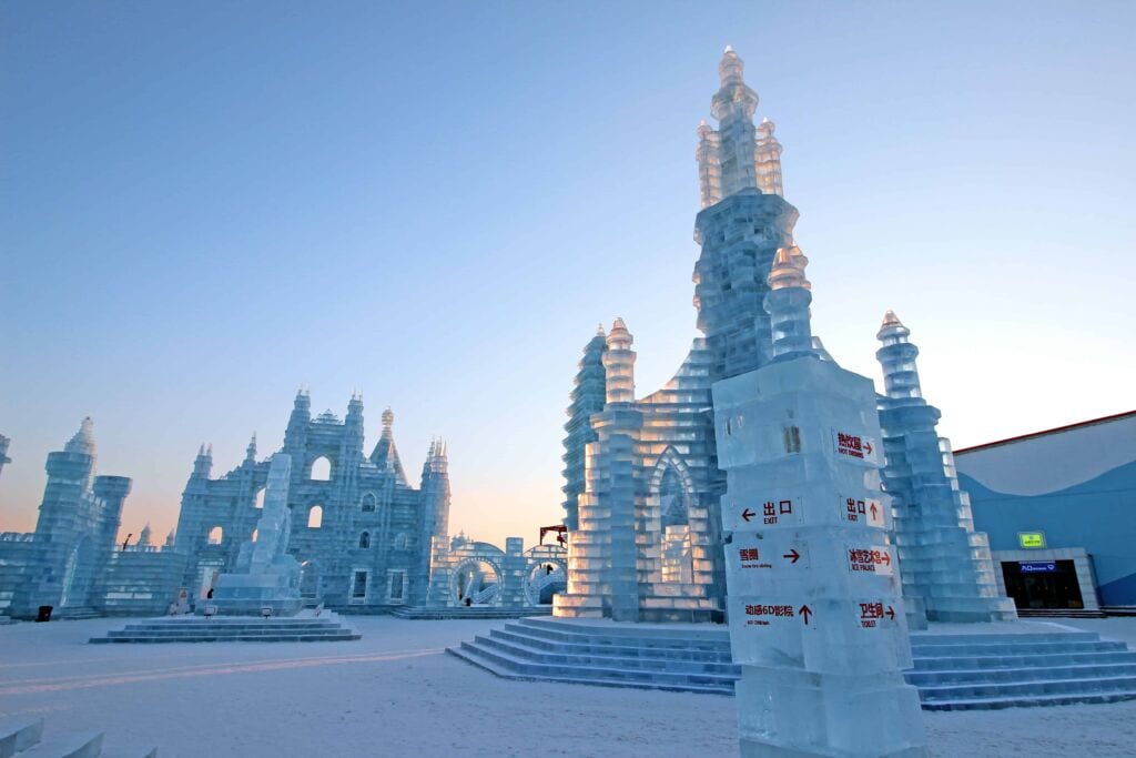 harbin ice festival Harbin Ice Sculptures
