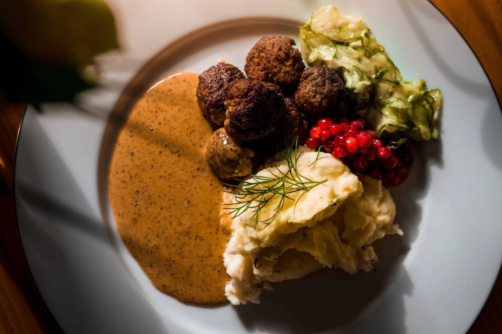 Scandinavia travel guide meatballs