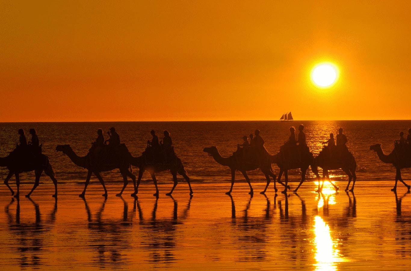 cable beach sunset