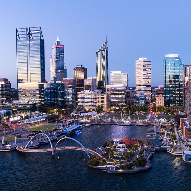 citypac perth skyline