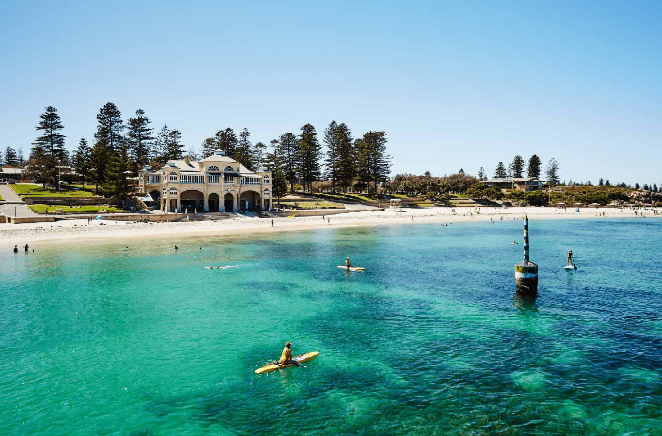 cottsloe beach promenade cottsloe beach promenade