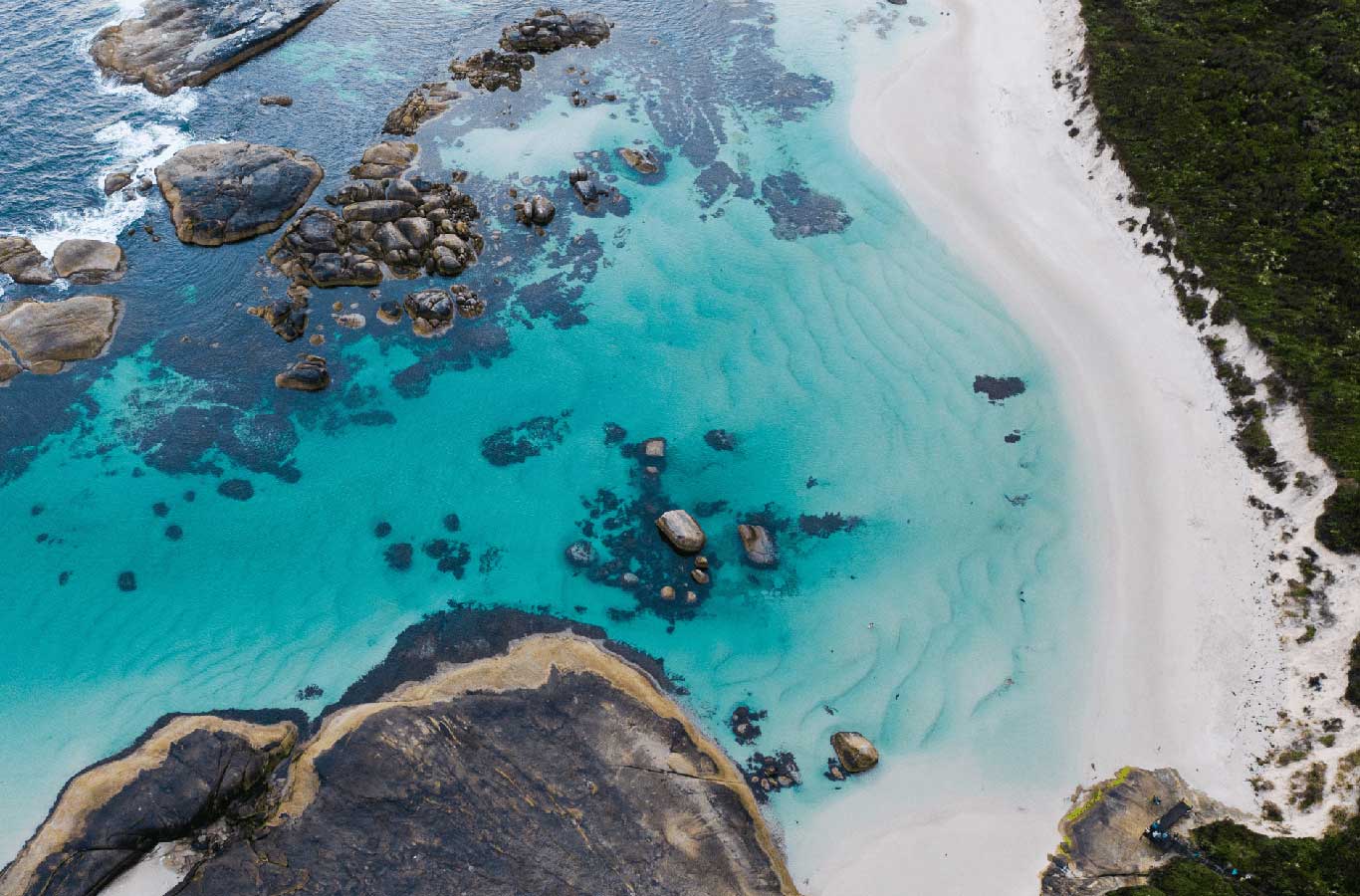 greens pool aerial