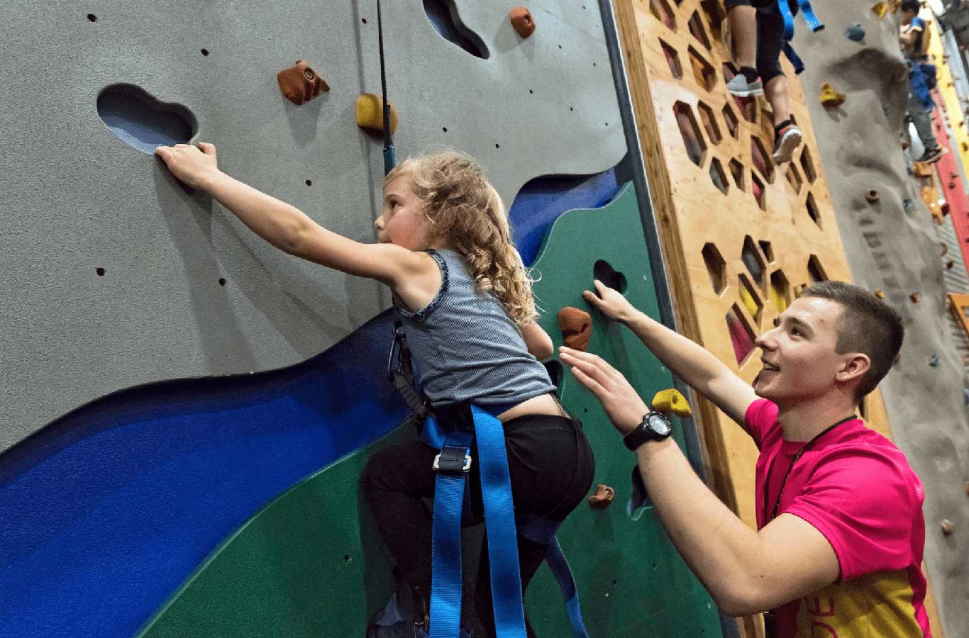 latitude kid climbing