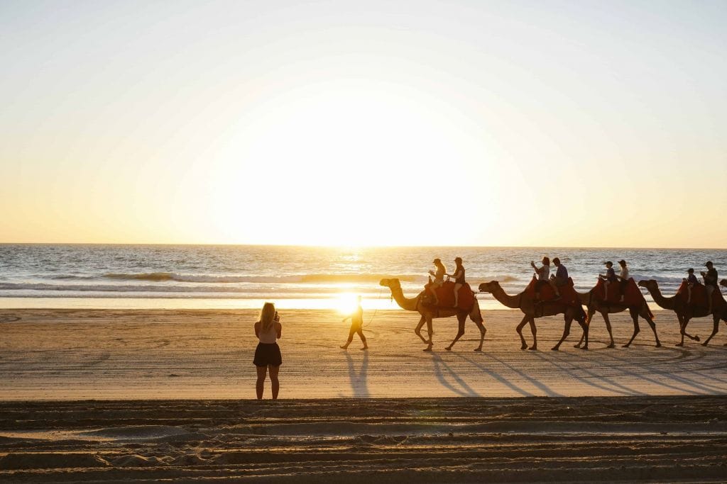 Famous Places In Australia Camel Ride