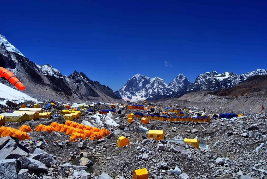 A new base camp for Everest