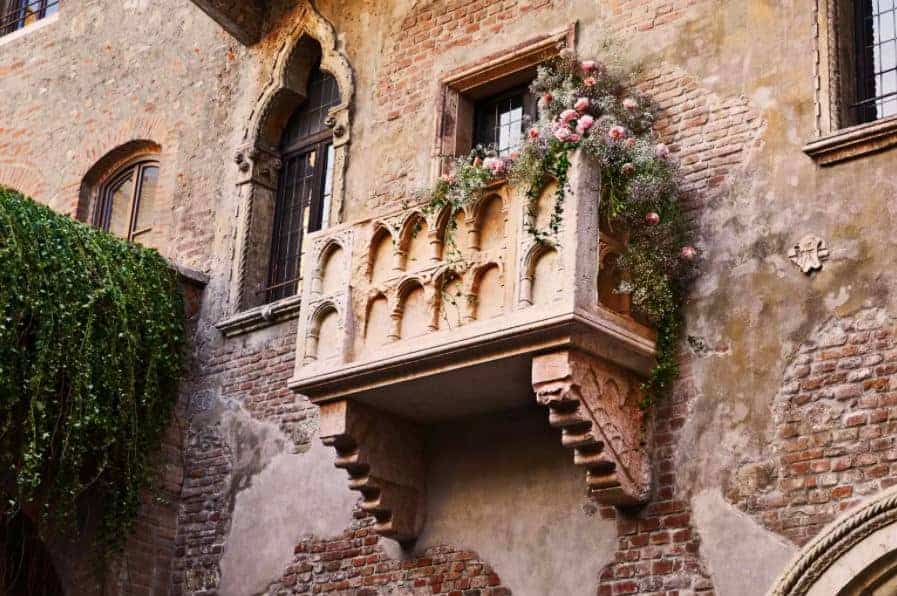 Verona is the birthplace of Romeo and Juliet