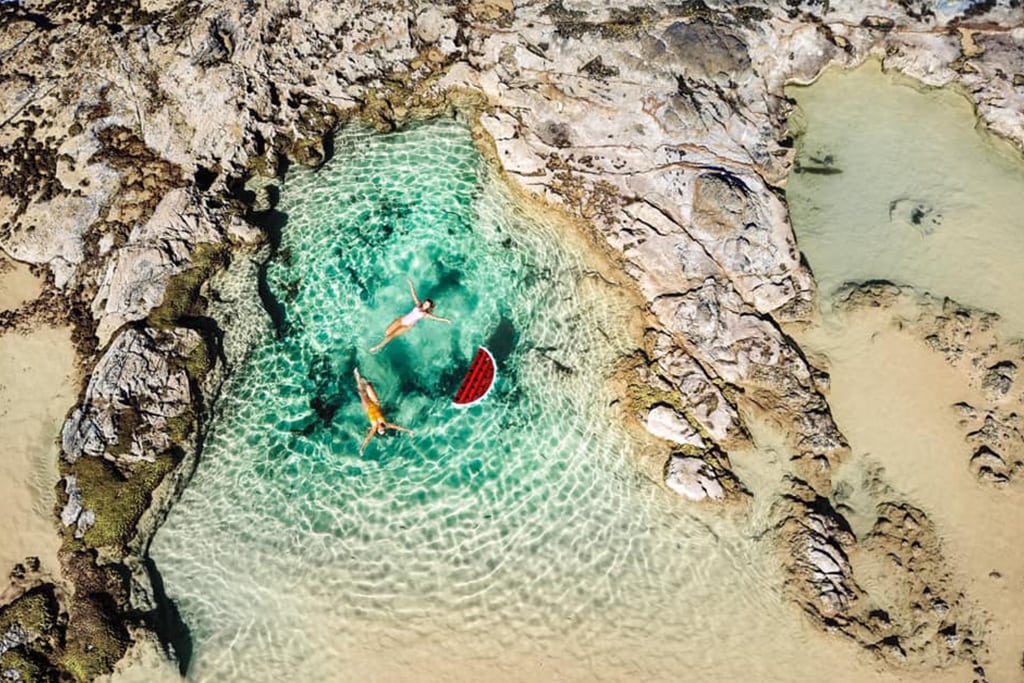 australia 18 queensland fraser island champagne pools