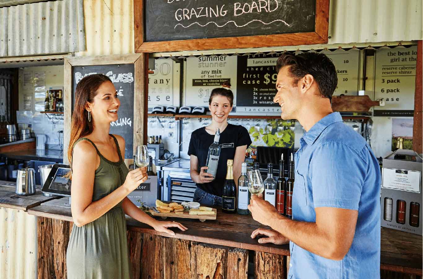 lancaster wines couple Wine Tasting