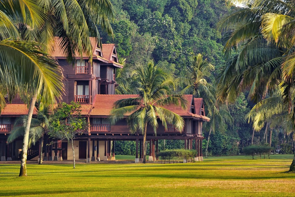 malaysia club med cherating architecture