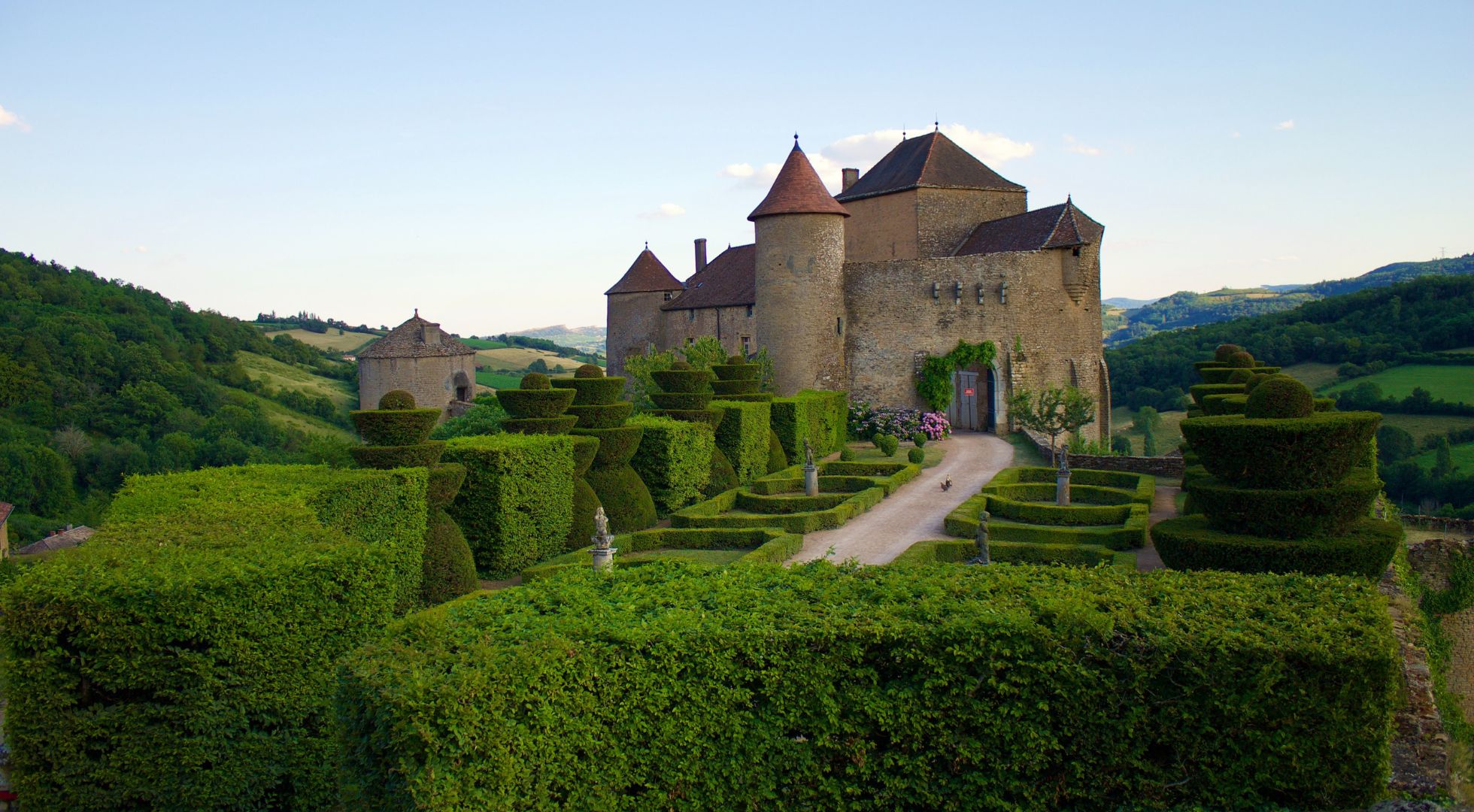 Fortress of Berze le Chate Burgundy_river_cruise