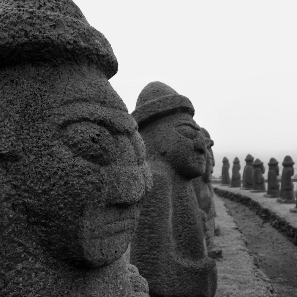 Jeju Island, Stone Park, South Korea