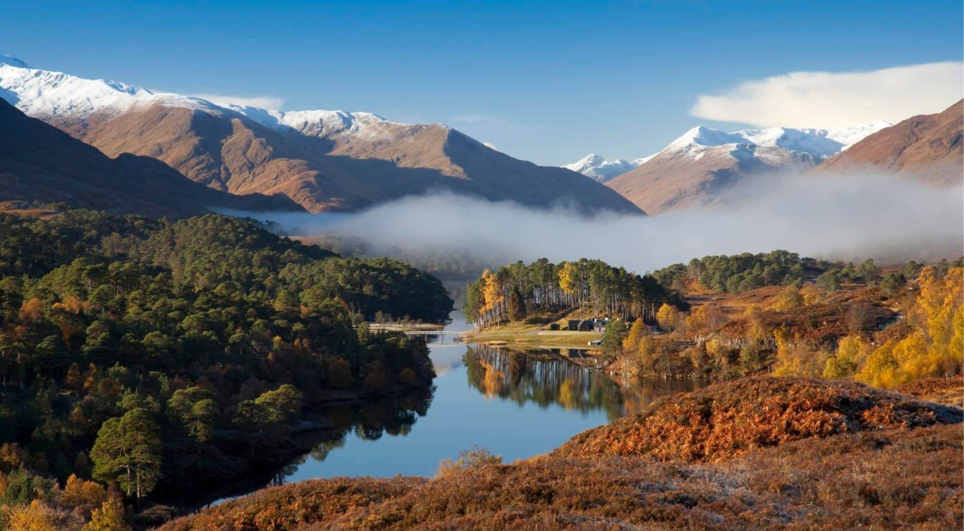 Visit Scotland in autumn