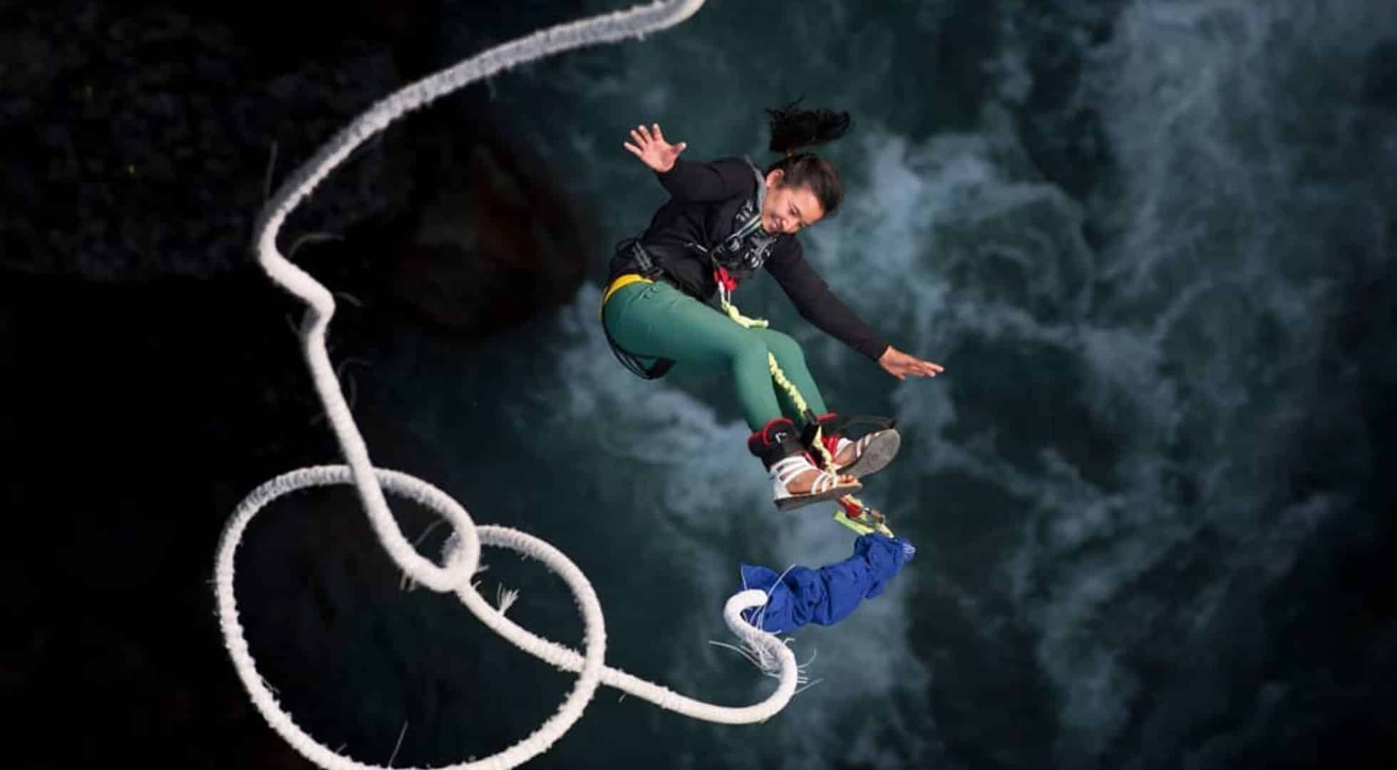 The World's Second Highest Bungee Jump in Nepal