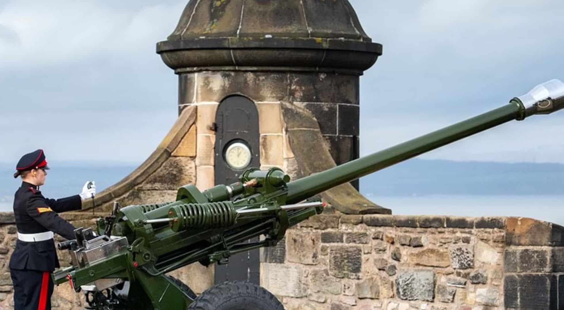 Edinburg Castle in Scotland