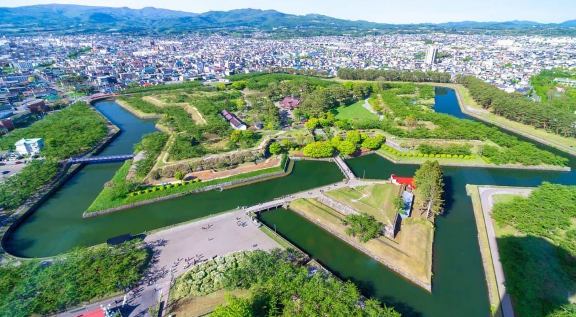 Hokkaido Hakodate Japan Hakodate's star-shaped fort