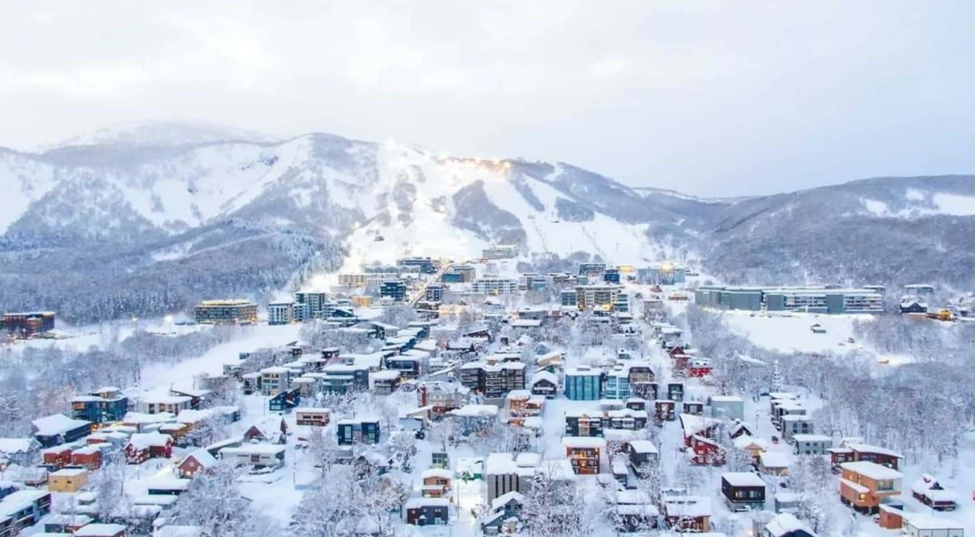 Niseko Japan is a renowned ski area with a vibrant nightlife