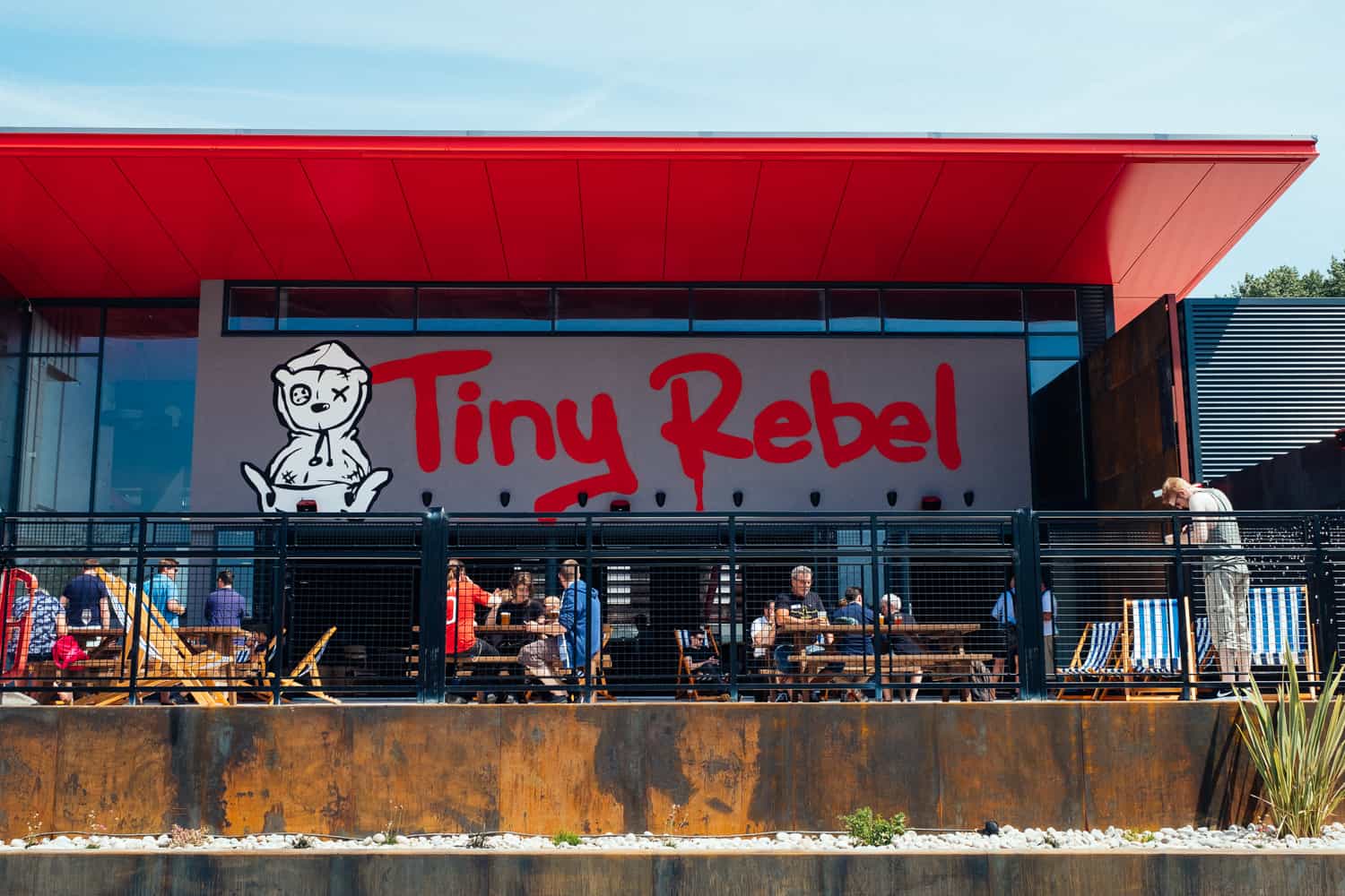 Tiny rebel brewery