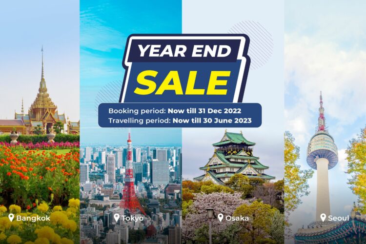 2022 Year End Sales Bangkok Osaka Tokyo Seoul