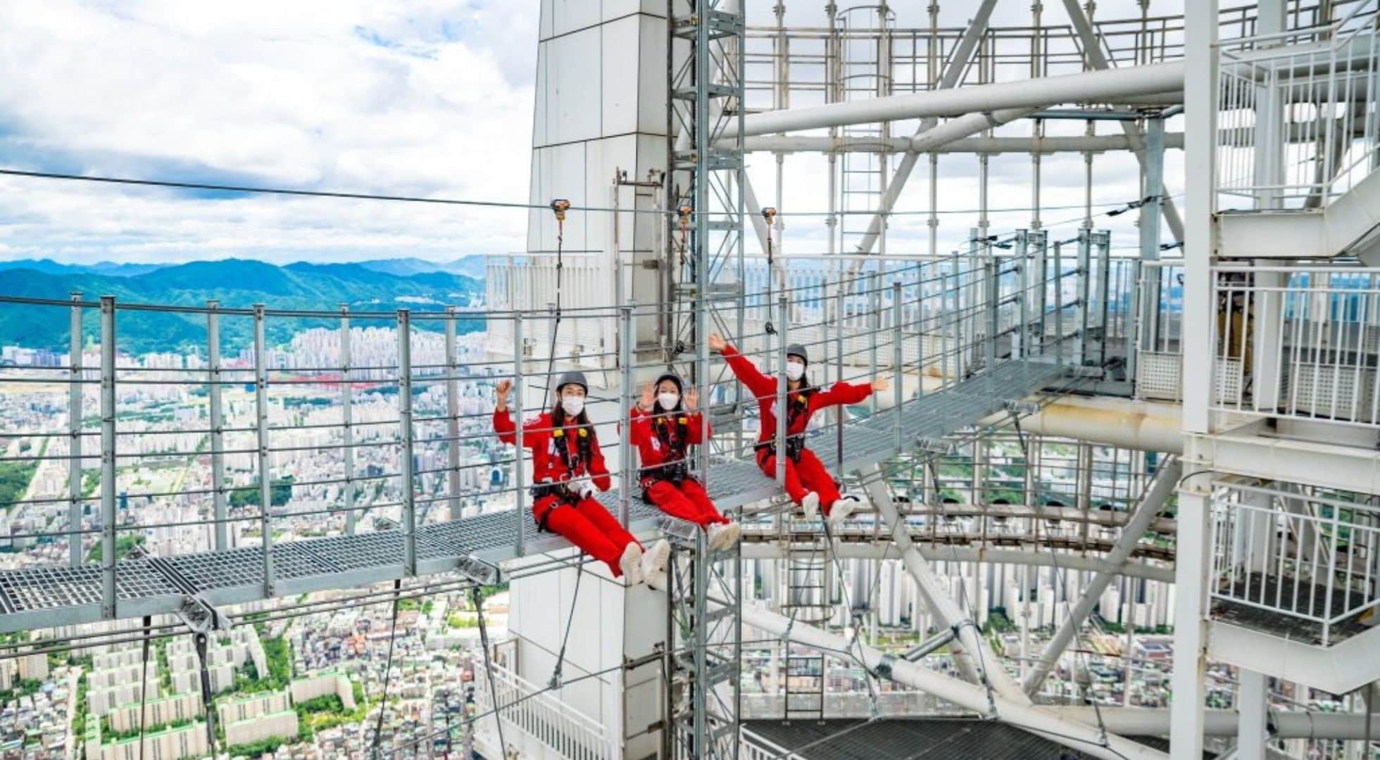 South korea skybridge Enjoy Seoul during your trip to South Korea